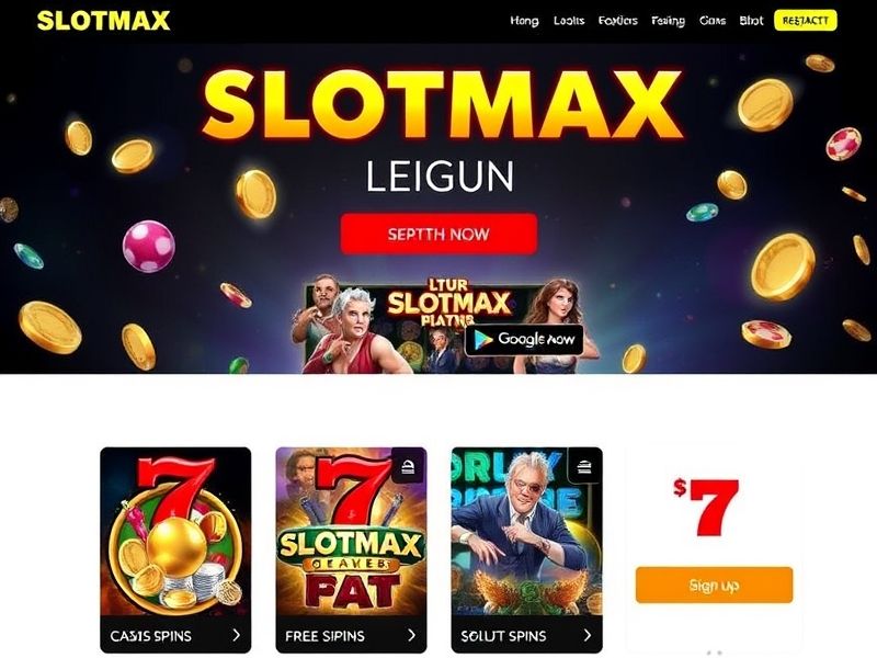 Welcome to SlotMax, the premier online gambling platform offering thrilling slot games, real-money betting, and exclusive bonuses. Join today at slotmax.com for an unparalleled gaming experience.